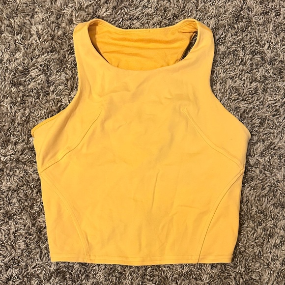 Lululemon Wunder Train Racerback Tank Top Orange Size 4 - Picture 1 of 6
